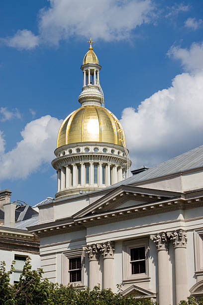 New Jersey State House stock photo