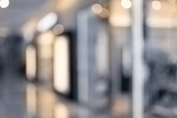 istock Abstract background of shopping mall 522835929