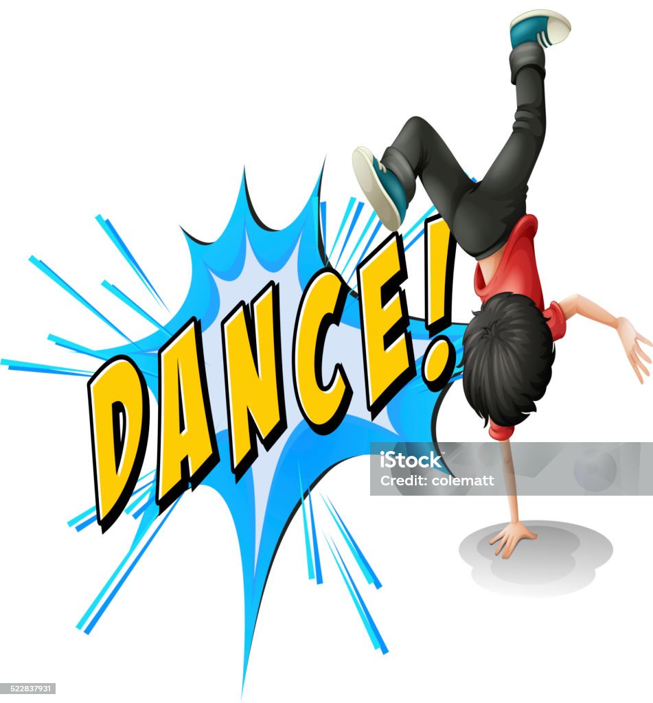 Flashdance Vector Dance Flash Stock Illustration - Download Image Now - Activity, Boys ...