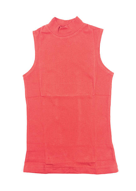 istock Sleeveless shirt isolated on white background 522847856