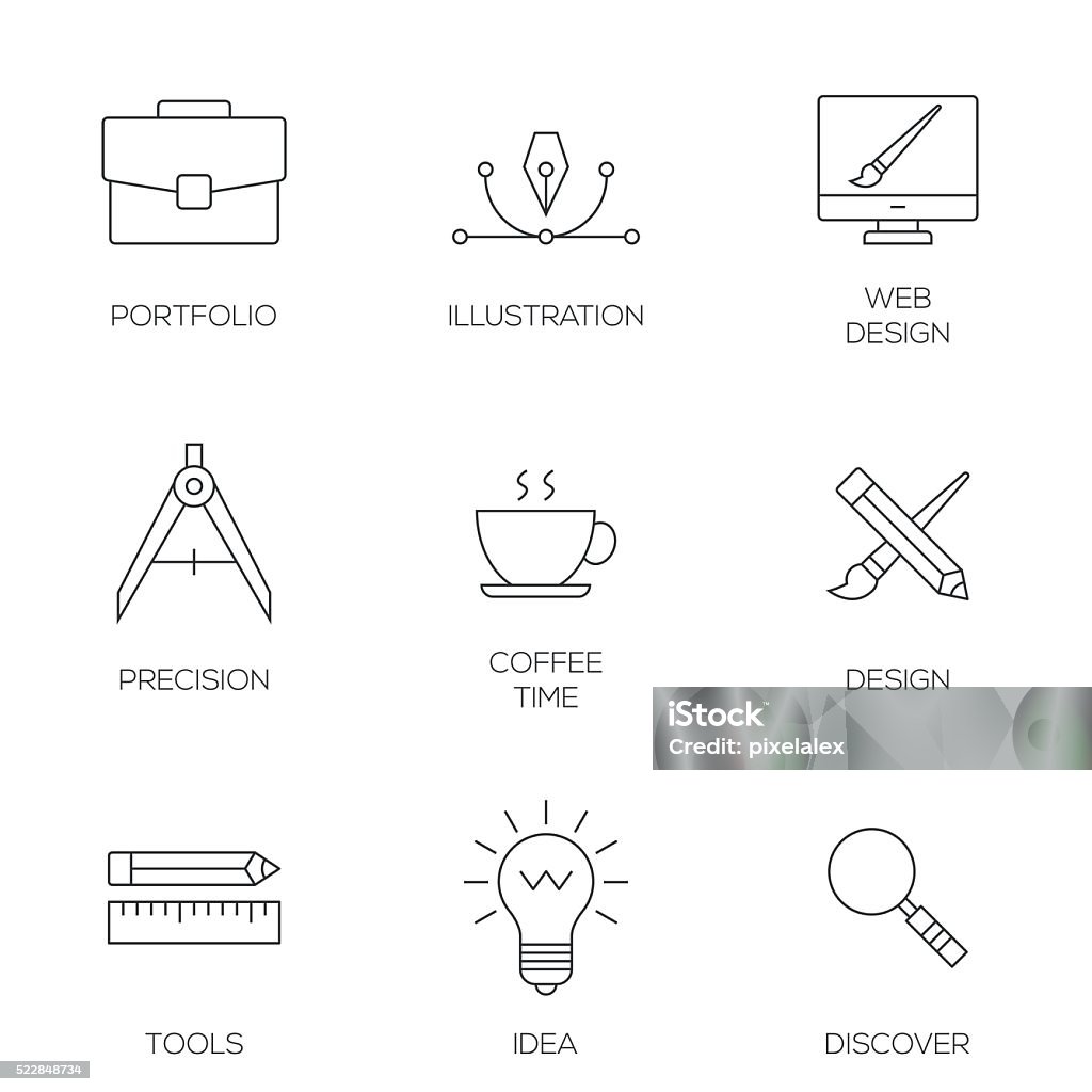Design Process Stock Image Creative Design Process Concept Stock Illustration - Download Image Now ...
