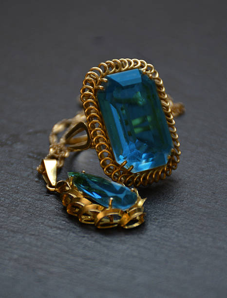 istock ring and necklace golden 522848902