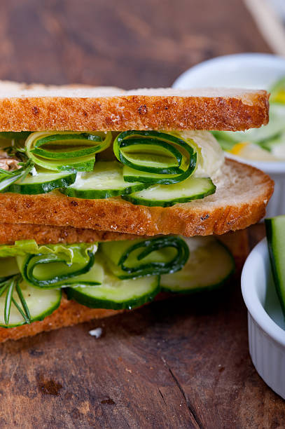 istock fresh vegetarian sandwich with garlic cheese dip salad 522849827