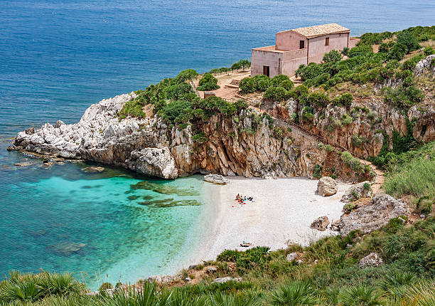 istock Secret and lonely mediterranean beach 522849994