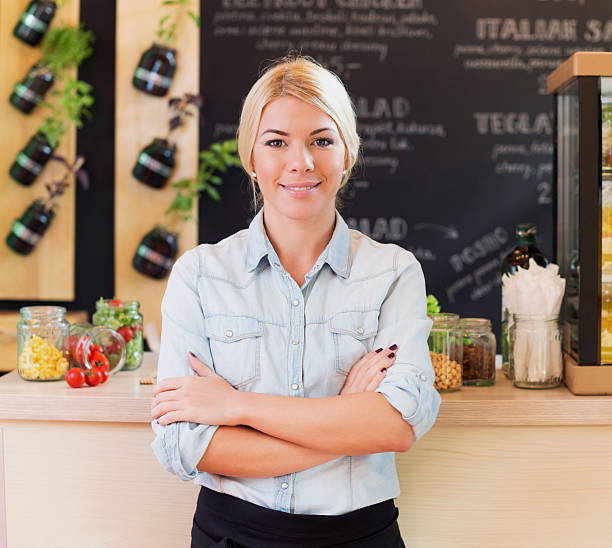 istock The owner of small restaurant 522850277
