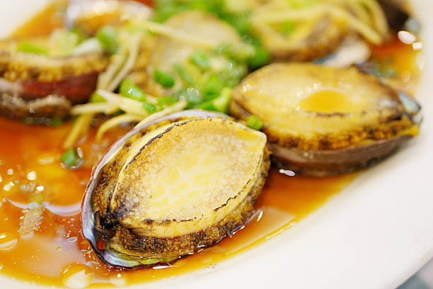 abalone in soy sauce, chinese food