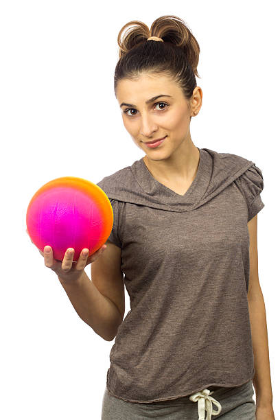 istock young  woman with a ball 522851493