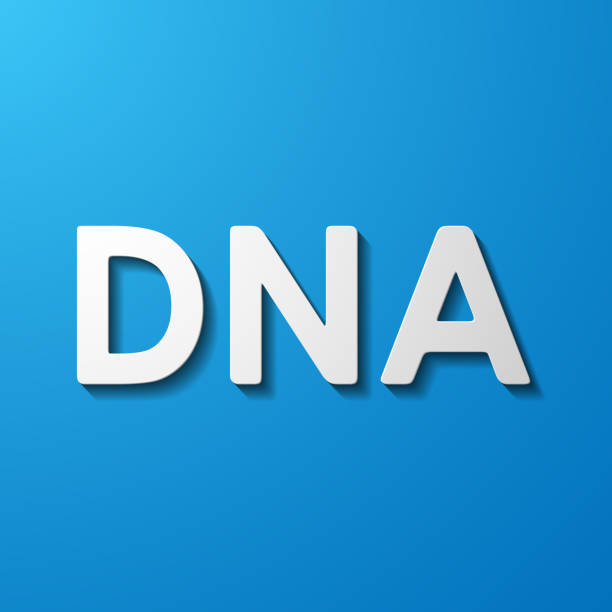 istock scientific word DNA, layers of metal and flat surfaces 522854029
