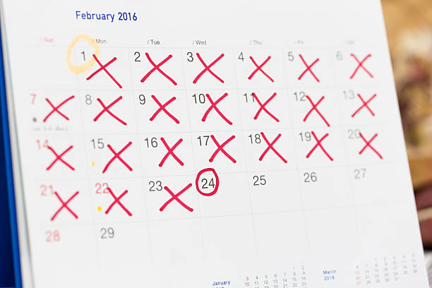 istock Reminder calendar, the concept to get pregnant. 522860558