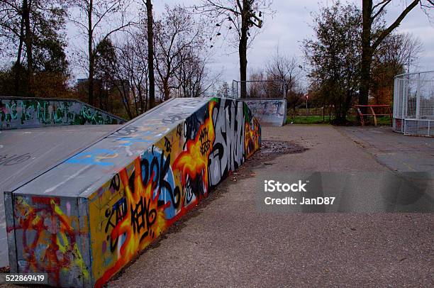 Skate Ramp Stock Photo - Download Image Now - Abstract, Activity, Aerosol Can