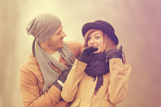 istock Young couple hanging outdoors. 522869784