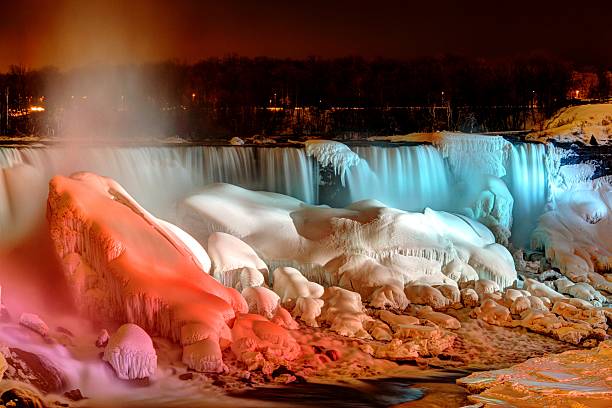 The American Falls stock photo