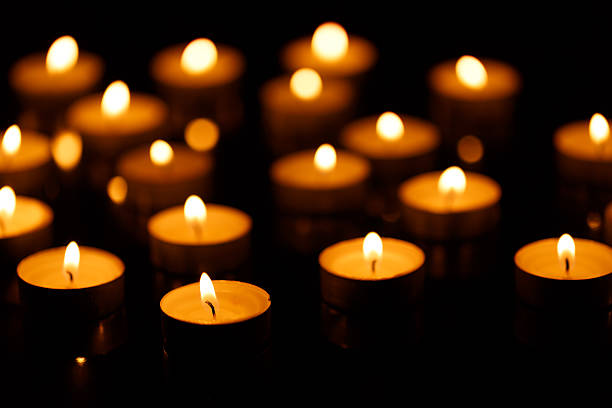 istock Burning candles with shallow depth of field 522872926