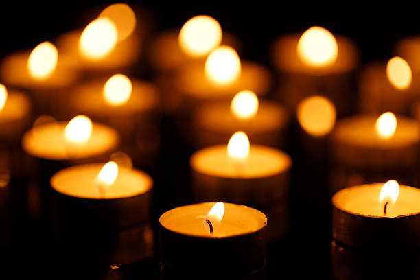 istock Burning candles with shallow depth of field 522873116