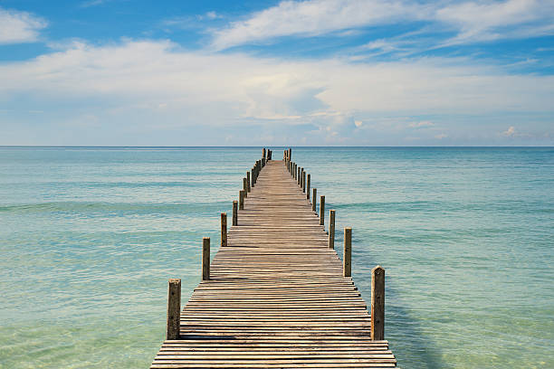 istock Wooden pier in Phuket, Thailand 522873710