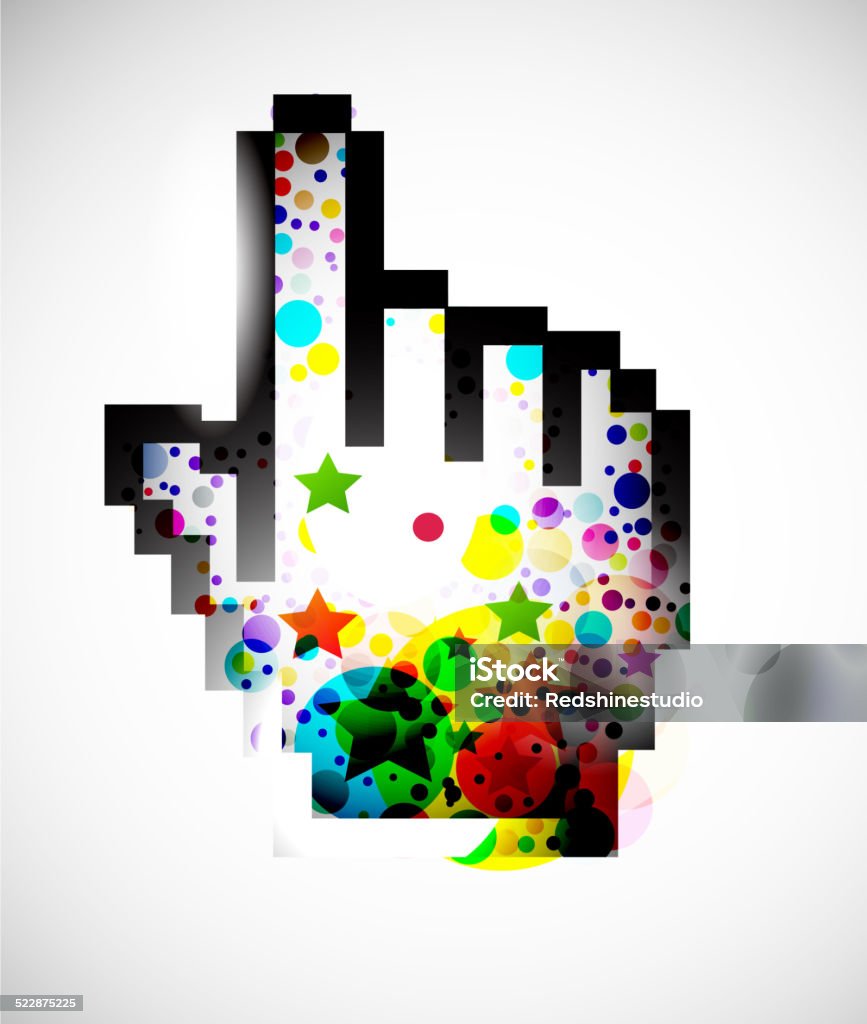 Hand Mouse Symbol Stock Illustration - Download Image Now - Business ...