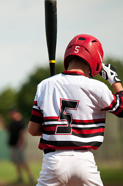 istock Youth baseball boy up to bat 522875244