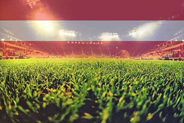 istock euro 2016 stadium with blending Austria flag 522876120