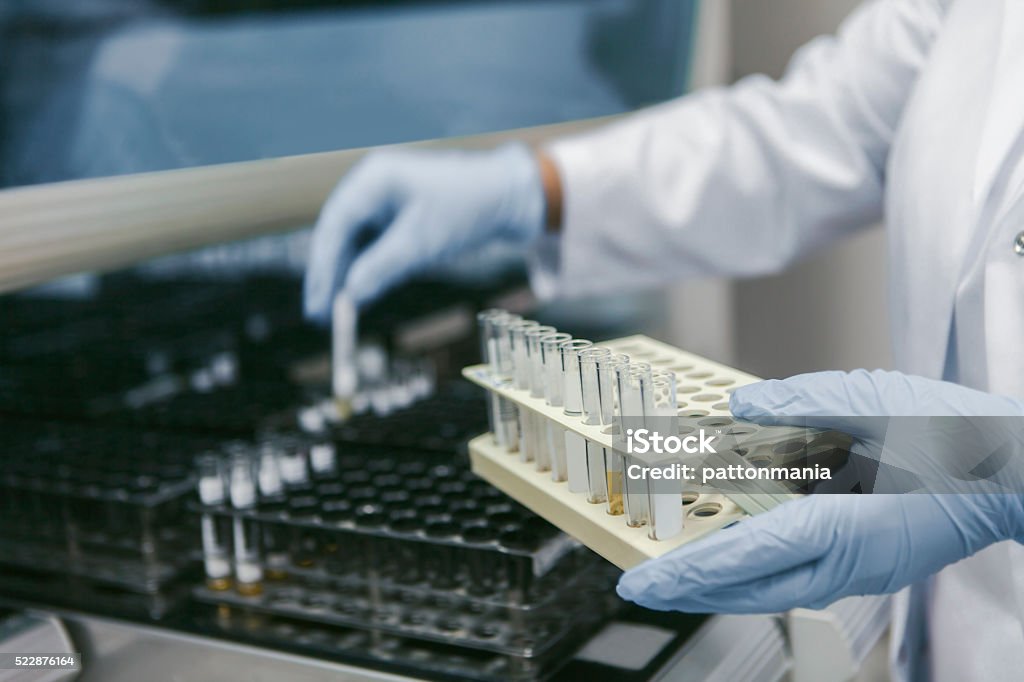 Lab Experiment Laboratory Stock Photo