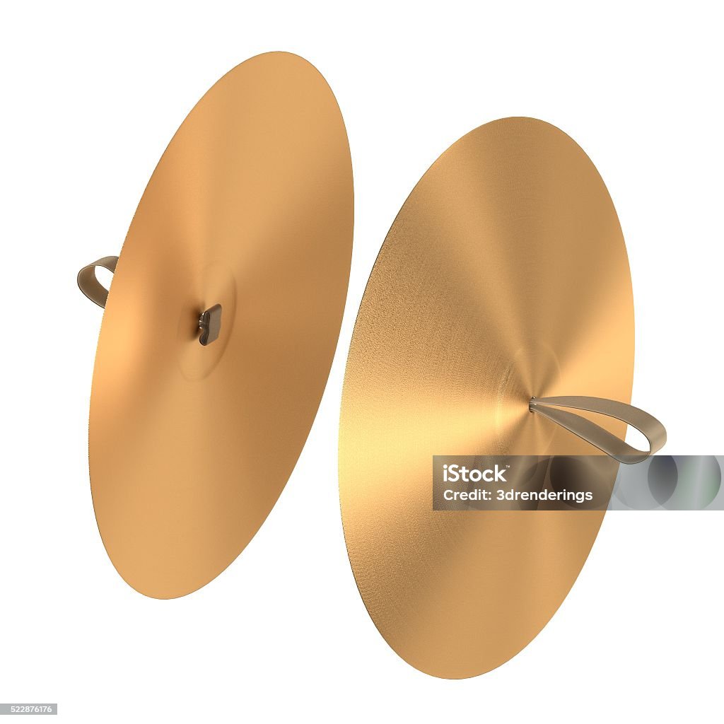cymbals (musical insturment) 3d rendering of cymbals (musical insturment) Cymbal Stock Photo