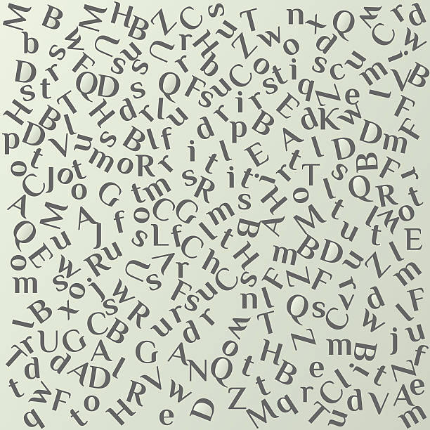 istock The background of latin letters 522878692