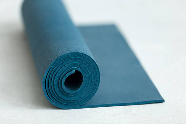 istock Rolled up fitness mat 522879706