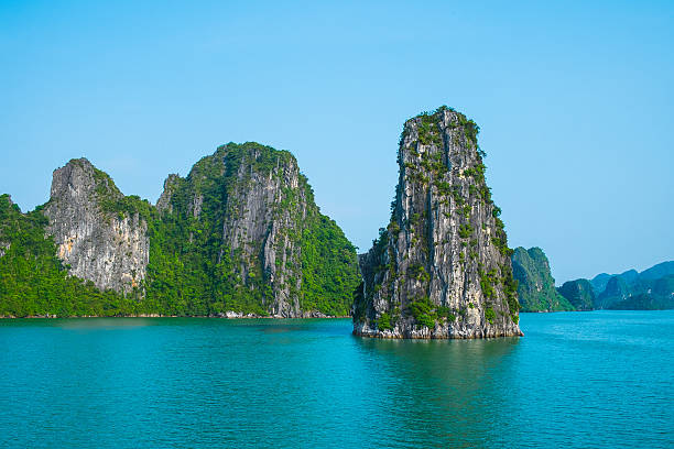 istock Rock islands in Halong bay 522886561