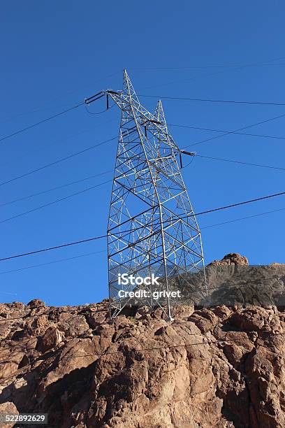 Pylon On The Rocks Stock Photo - Download Image Now - Arizona, Blue, Colorado River