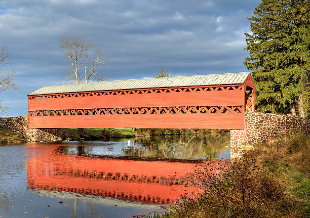 istock Sauchs Covered Bridge in Gettysburg, Pennsylvania 522892667