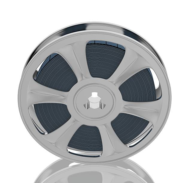 istock Old motion picture film reel 522893015