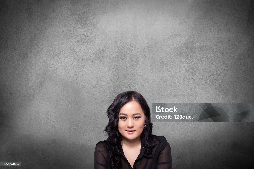 Asian Teacher Portrait of asian woman front of the blackboard Adult Stock Photo