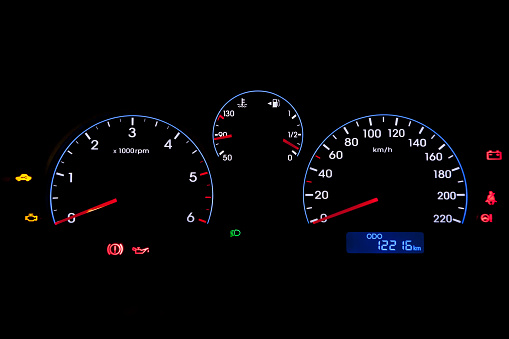 The car gauges