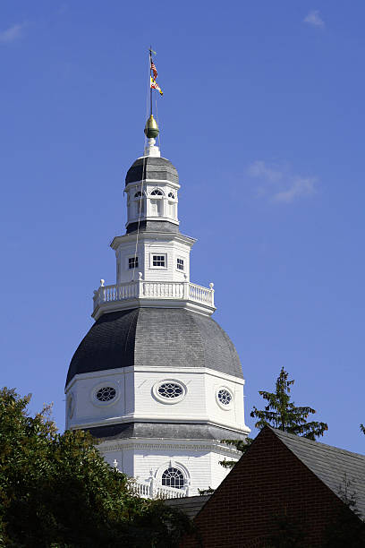 istock State House in Colonial Annapolis, Maryland, USA 522894263