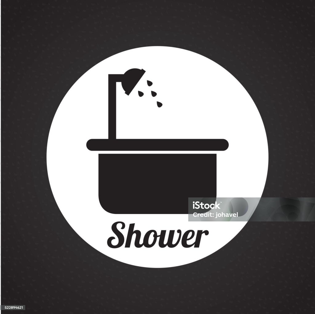 Shower Graphics Design Shower Design Stock Illustration - Download Image Now - Backgrounds ...
