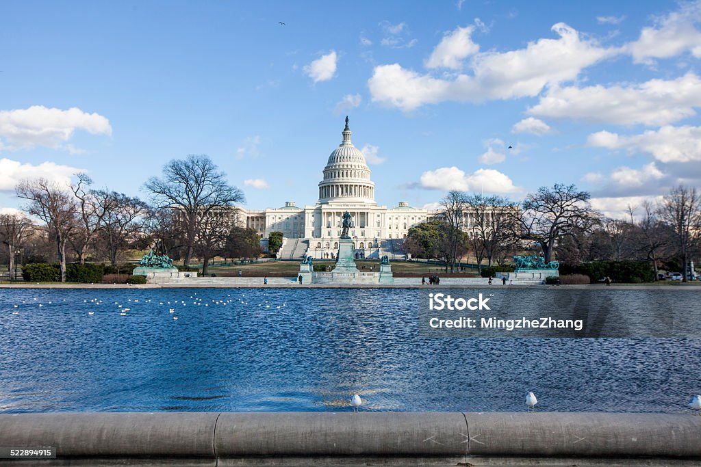 US Capitol Building US Capitol building in a good weather American Culture Stock Photo