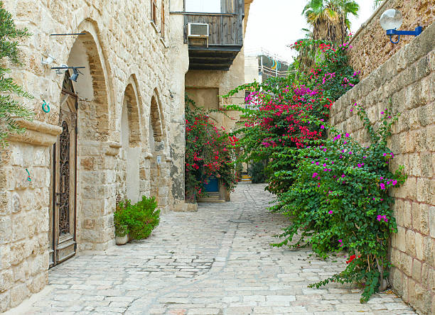 istock Typical alley in Jaffa, Tel Aviv 522896617