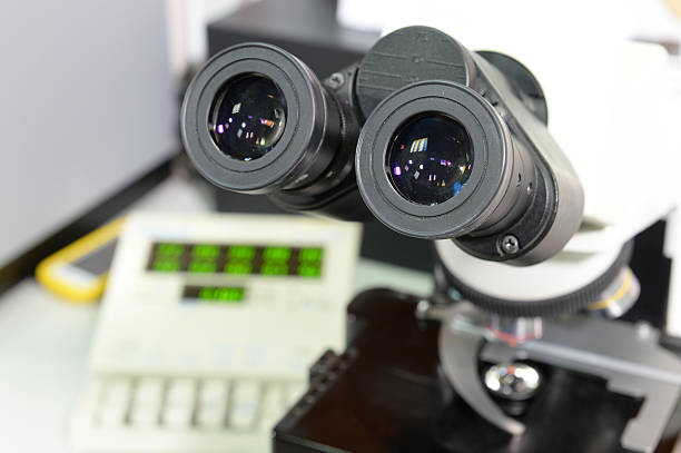 istock close up shot of microscope 522907519