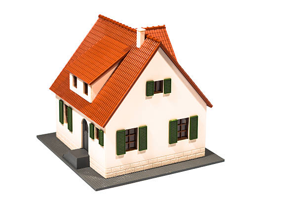 istock Model famliy house 522908359