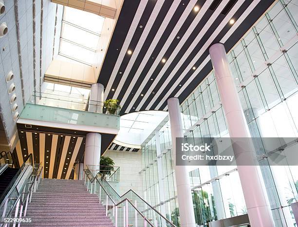 Modern Office Interior Stock Photo - Download Image Now - Architecture, Built Structure, Ceiling