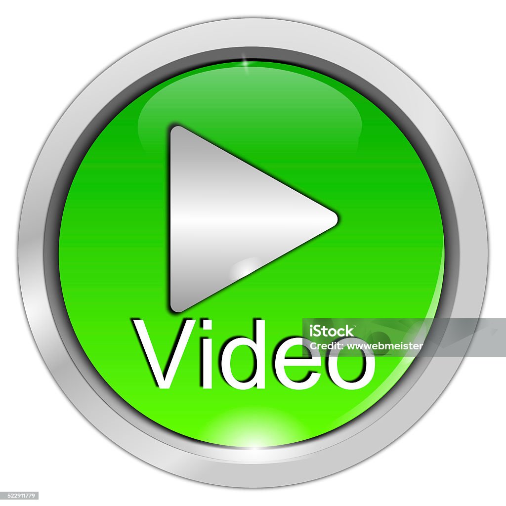 Play Video Button Stock Illustration - Download Image Now - Assistance ...