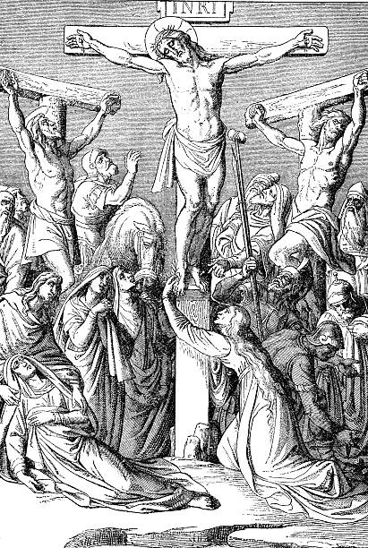 The Crucifixion Stock Photo - Download Image Now - Art, Art And