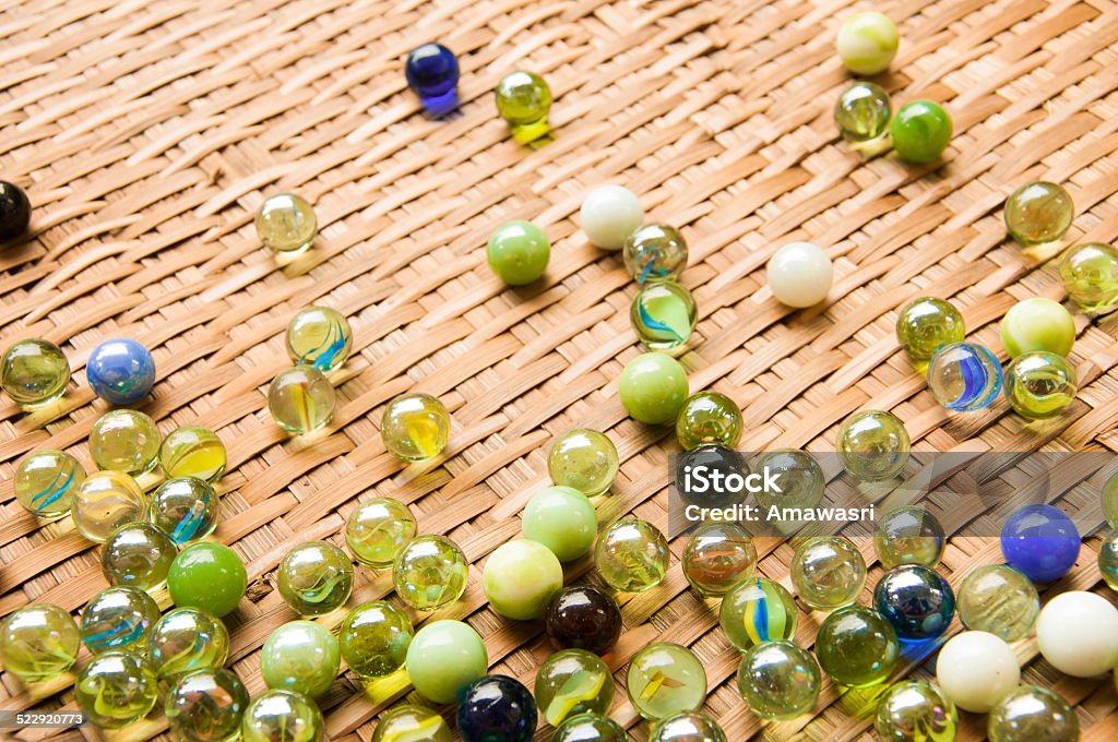 Wonderful glass balls Colors Stock Photo