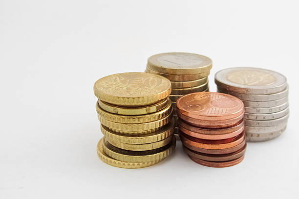 istock Stack of European Euro coins 522921609