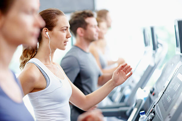 istock The perfect music to get her moving 522922895