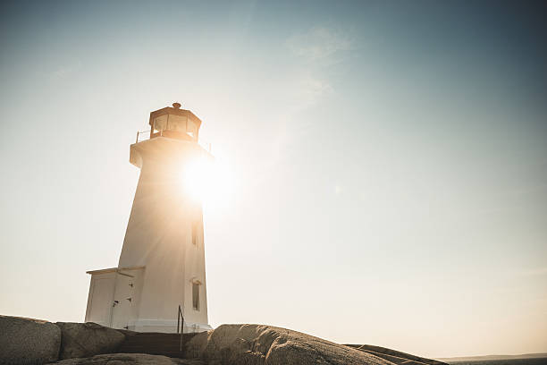 istock Peggy's Cove light head in Nova Scotia 522926081