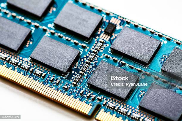 Computer Random Access Memory Stock Photo - Download Image Now - Circuit Board, Close-up, Computer