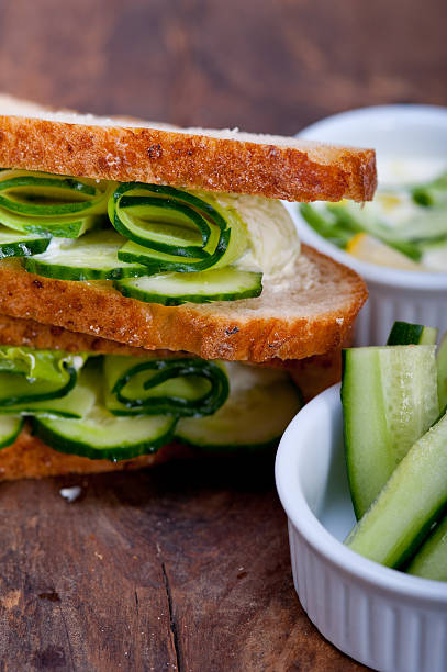 istock fresh vegetarian sandwich with garlic cheese dip salad 522946841
