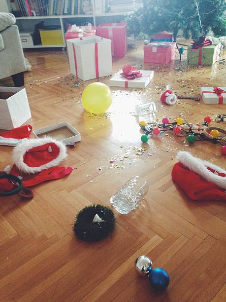 After the New Year's celebration