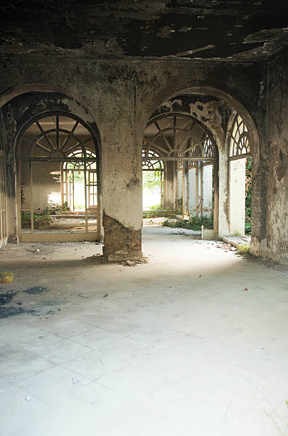 istock interior of abandoned house and destroyed 522948001
