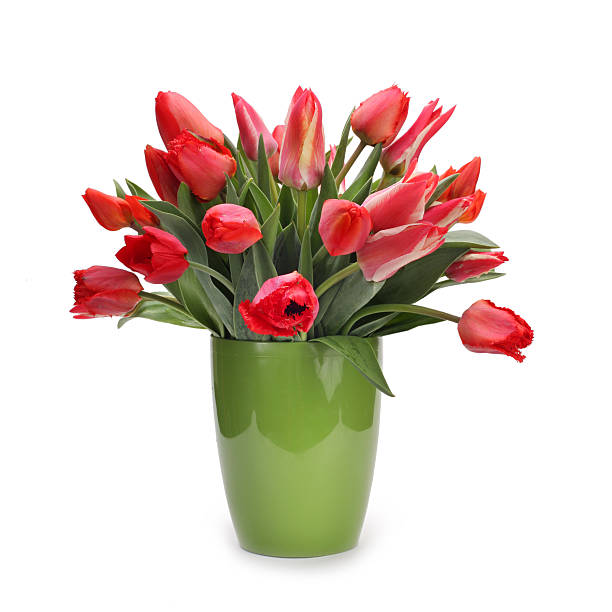istock Bouquet of tulip flowers 522948273
